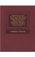 Ordinale Sarvm Sive Directorivm Sacerdotvm: (Liber, Quem Pica Sarum Vulgo Vocitat Clerus) Auctore Clemente Maydeston, Sacerdote, Volume 20