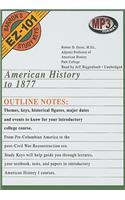 American History to 1877