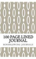 100 Page Lined Journal
