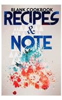 Blank Cookbook Recipes & Notes