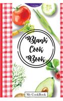 Blank Cookbook