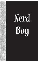 Nerd Boy: Lined Journal, 108 pages
