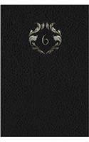 Monogram 6 Any Day Planner Notebook