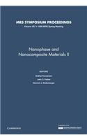 Nanophase and Nanocomposite Materials II: Volume 457
