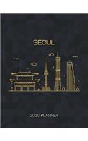 Seoul 2020 Planner: Weekly & Daily - Dated With To Do Notes And Inspirational Quotes