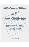 480 Casse-Têtes Jeux Cérébraux Force 1