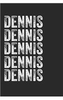 Name DENNIS Journal Customized Gift For DENNIS A beautiful personalized