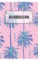 Afghanistan: Ruled Travel Diary Notebook or Journey Journal - Lined Trip Pocketbook for Men and Women with Lines