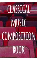 Classical Music Composition Book