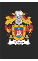 Riesgo: Riesgo Coat of Arms and Family Crest Notebook Journal (6 x 9 - 100 pages)