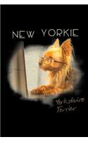 New Yorkie Yorkshire Terrier: New Yorkie Smart Yorkshire Terrier With Glasses Journal/Notebook Blank Lined Ruled 6x9 100 Pages