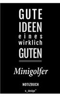 Notizbuch für Minigolfer