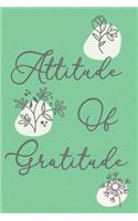 Attitude Of Gratitude Soft Cover Thanksgiving Journal