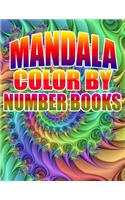 Mandala Color by Number Books
