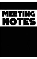 Meeting Notes