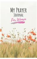 Prayer journal for women