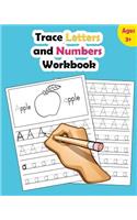 Trace Letters and Numbers Workbook