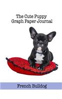 The Cute Puppy Graph Paper Journal