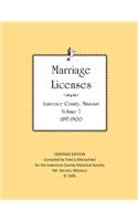 Lawrence County Missouri Marriages 1897-1900