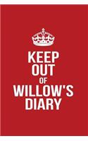 Keep Out of Willow's Diary