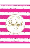 Budget Workbook: 12 Month Budget Planner Book, Financial Planning Journal, Monthly Expense Tracker and Organizer Bill Tracker, Expense Tracker, Home Budget Book(4 Budget Workbook)