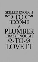 Skilled Enough to Become a Plumber Crazy Enough to Love It