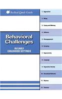 Behavioral Challenges in Early Childhood Settings