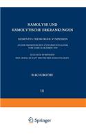 Hämolyse und Hämolytische Erkrankungen