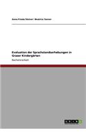 Evaluation der Sprachstandserhebungen in Grazer Kindergärten
