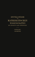 Encyklopädie Der Mathematischen Wissenschaften Mit Einschluss Ihrer Anwendungen