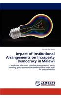 Impact of Institutional Arrangements on Intraparty Democracy in Malawi