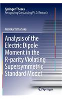 Analysis of the Electric Dipole Moment in the R-Parity Violating Supersymmetric Standard Model