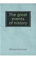 The great events of history
