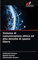 Sistema di comunicazione ottica ad alta densità di spazio libero