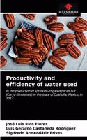 Productivity and efficiency of water used