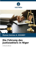 Die Führung des Justizsektors in Niger