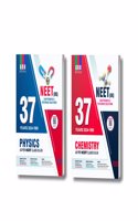 37 Years NEET Previous Years Solved Question Papers - Physics & Chemistry - Chapterwise Topicwise Solutions - For NEET 2025 Exam |