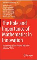 Role and Importance of Mathematics in Innovation
