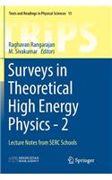 Surveys in Theoretical High Energy Physics - 2