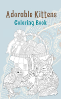 Adorable Kittens - Coloring Book