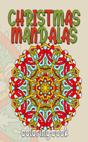 Christmas Mandalas Coloring Book