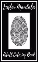 Easter Mandala Adult Coloring Book