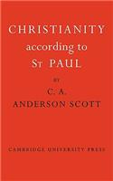 Christianity According to St Paul