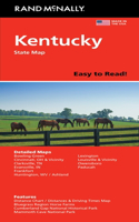 Rand McNally Easy to Read: Kentucky State Map