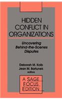 Hidden Conflict in Organizations