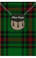 Clan Logie Tartan Journal/Notebook
