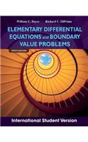 Elementary Differential Equations and Boundary Value Problem