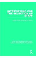 Interviewing for the Selection of Staff