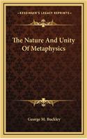 Nature And Unity Of Metaphysics