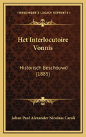 Het Interlocutoire Vonnis: Historisch Beschouwd (1885)